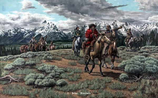 0 Heading For The Yellowstone ..  by John Peterson..jpg
