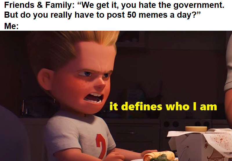 50 Antigovernment Memes Daily - It Defines Who I am.png