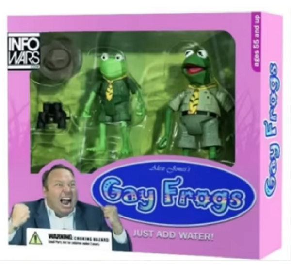 Alex Jones Gay Frogs - Just Add Water.png