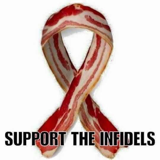 Bacon support the infidels ribbon.jpg