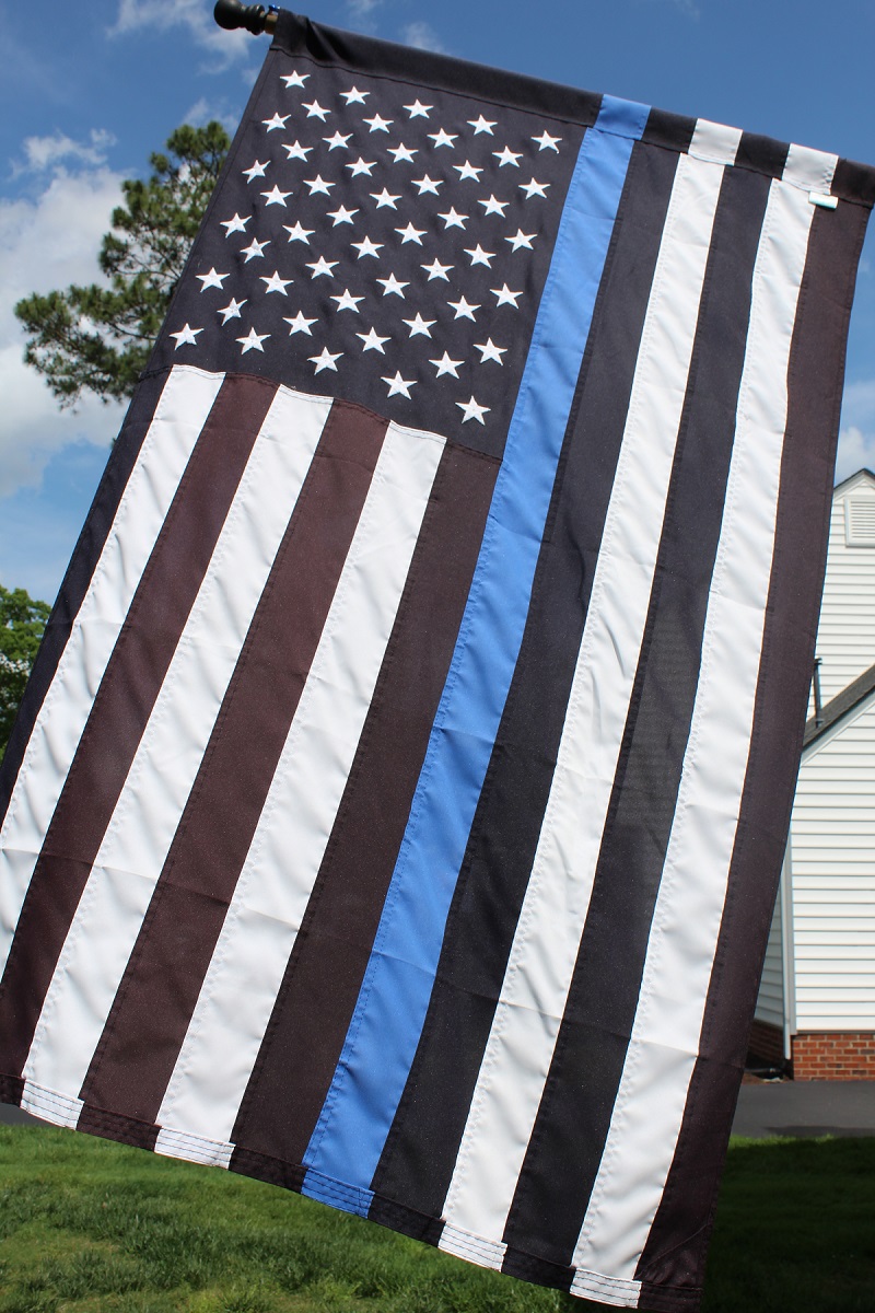 Blue line flag.JPG