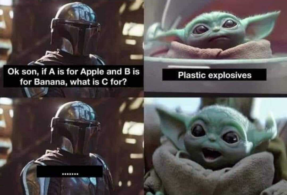 C4 Plastic Explosives Mando with Baby Yoda.png