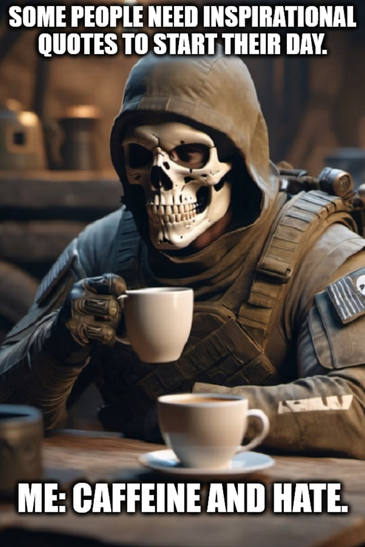 Caffeine and Hate Not Inspirational Quotes.png