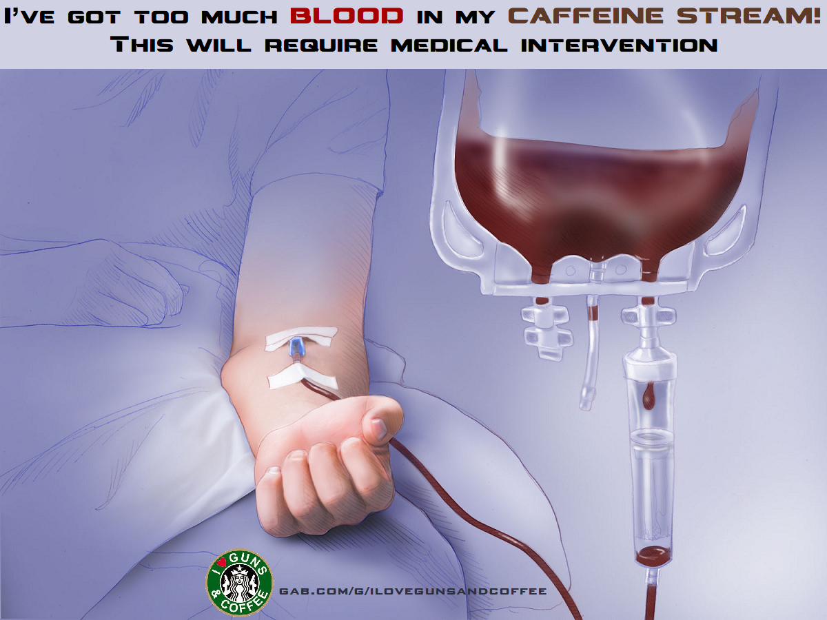 Coffee Transfusion I.V. Intravenously.png