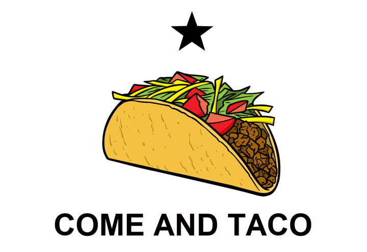 Come And Taco color flag.png