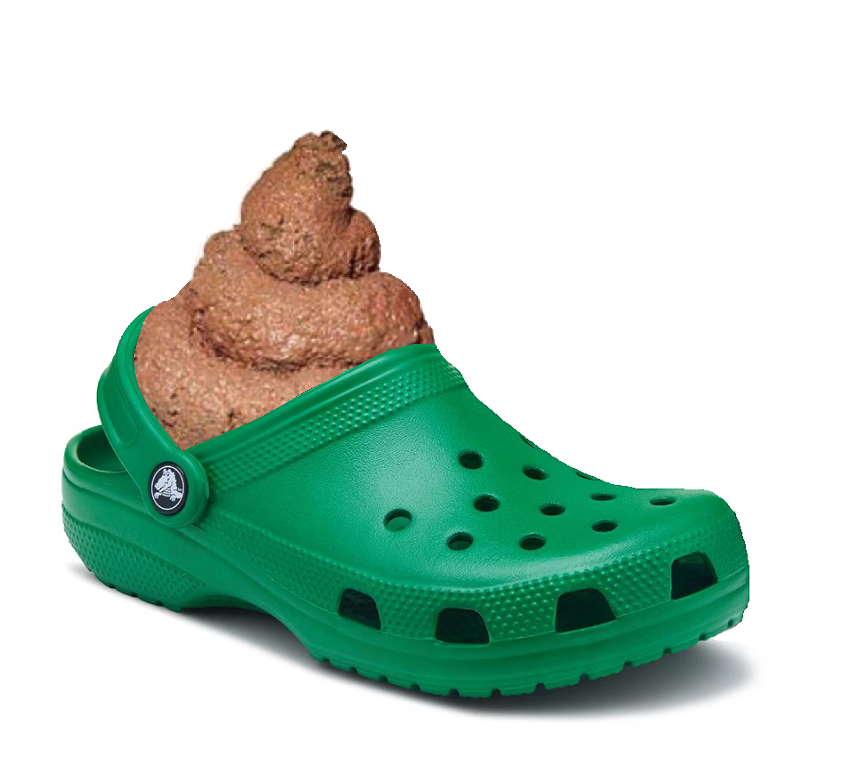 Croc Full of **** Poo Turd.png