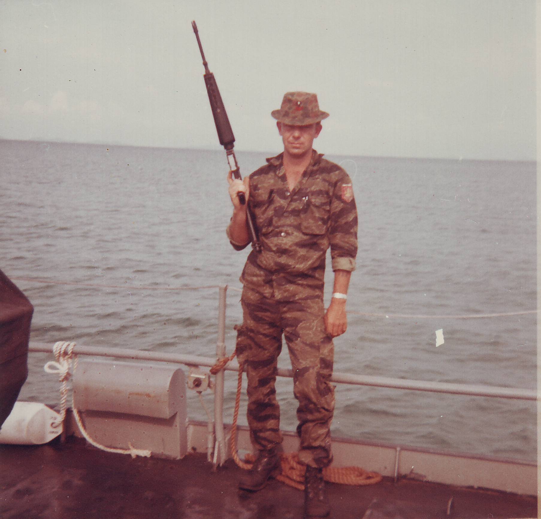 Donald Smith SEALTeam 1 -  July-1966 Vietnam- Swift boat.JPG