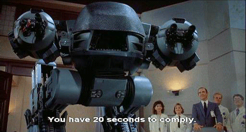 ED209 - You have 20 seconds to comply ani.gif