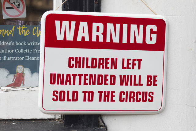 Fail Sign - Children Left Unattended.png