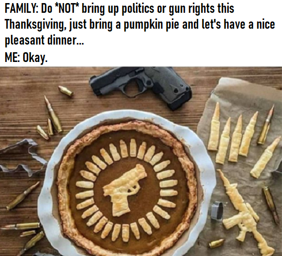 Fam asks Dont Bring Up Guns This Thanksgiving.png