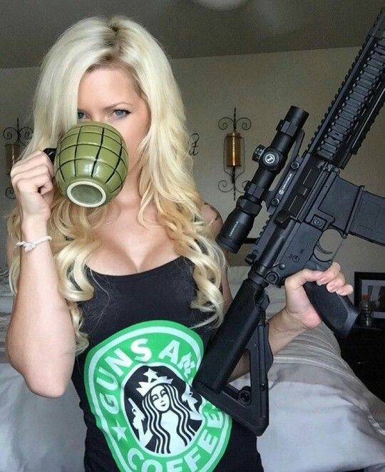 Guns and Coffee hot chick.jpg