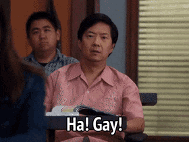 Ken Jeong - Ha! GAAAAAAYYYY!.gif