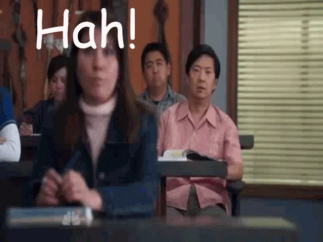 Ken Jeong Hah! Gaaaayyy!!.gif