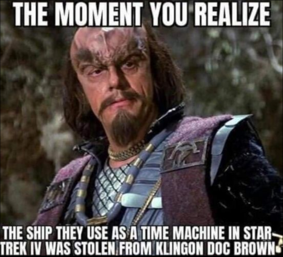 Klingon Doc Brown [Time Travel Ship].png