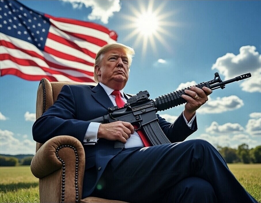 Trump With AR-15 Rifle.png