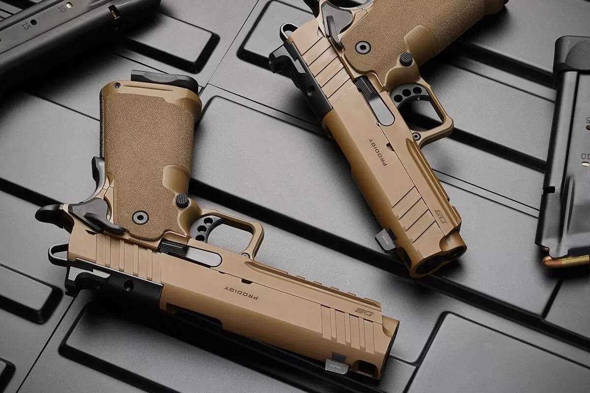 Threaded Prodigy Springfield Armory Launches New Coyote Brown Prodigy Pistols | The ...