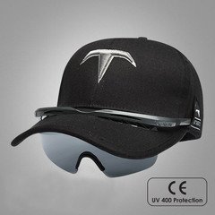 Adult P-Cap with grey sunglasses for prescription wear | T ...