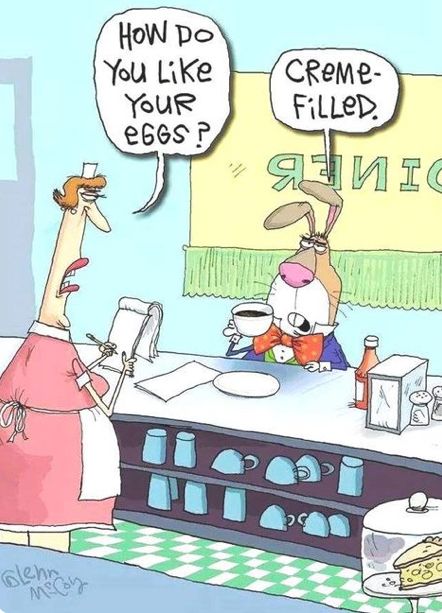 Pin by Anne Hart on Farmhouse | Easter humor, Cartoon ...