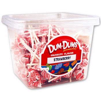 Strawberry Dum Dum Pops - 1 LB Tub • Dum Dum Pops ...