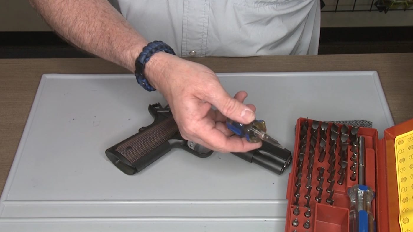 gunsmithing screwdriver set for 1911 pistols