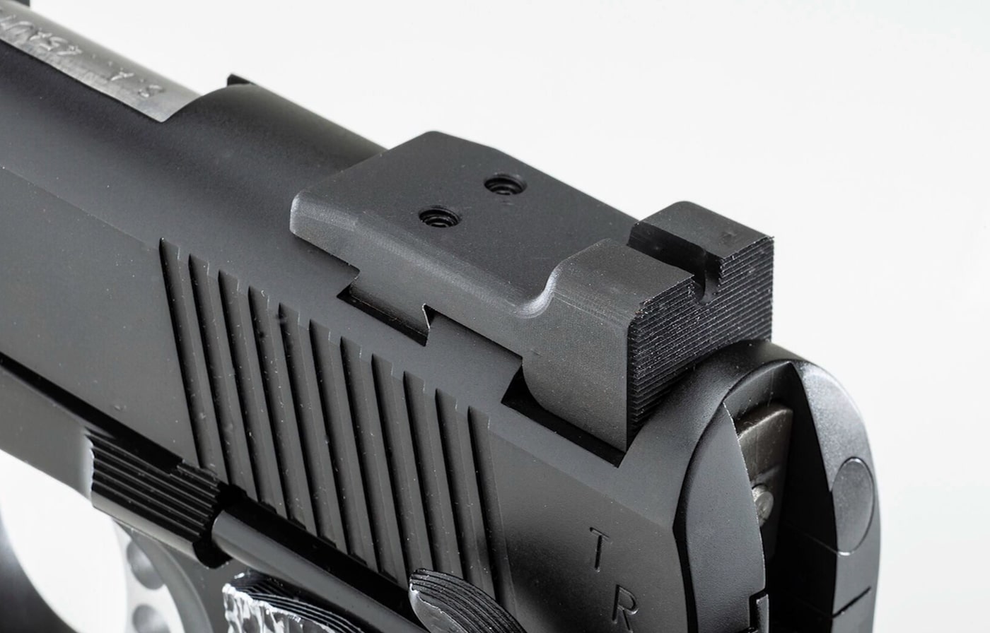 new rear sight for Springfield 1911 TRP