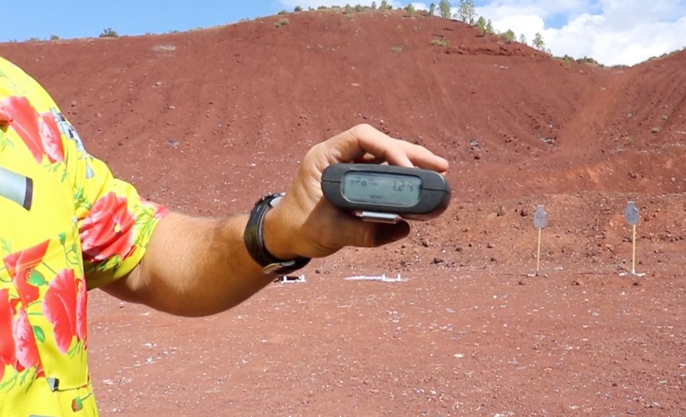 PACT Club Shot Timer III review display