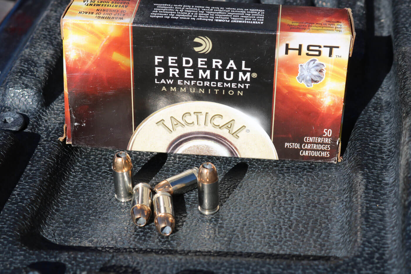 Federal HST self defense round in .380 ACP