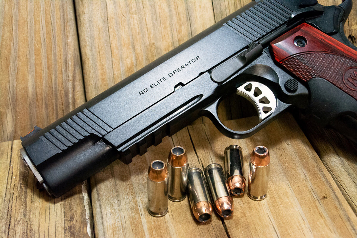 Springfield Armory Range Officer Elite with 10mm ammunition