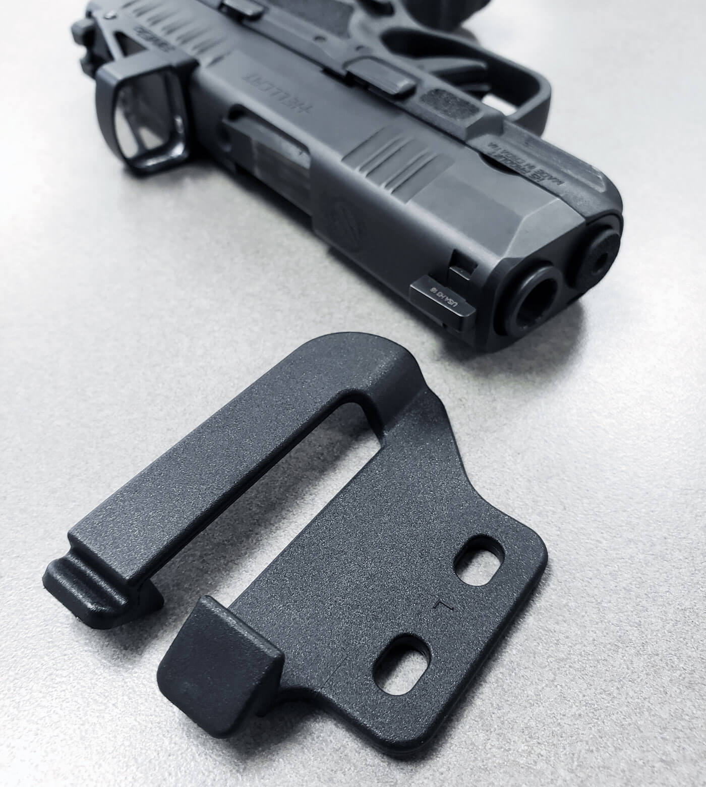 Belt clip for CrossBreed Reckoning holster