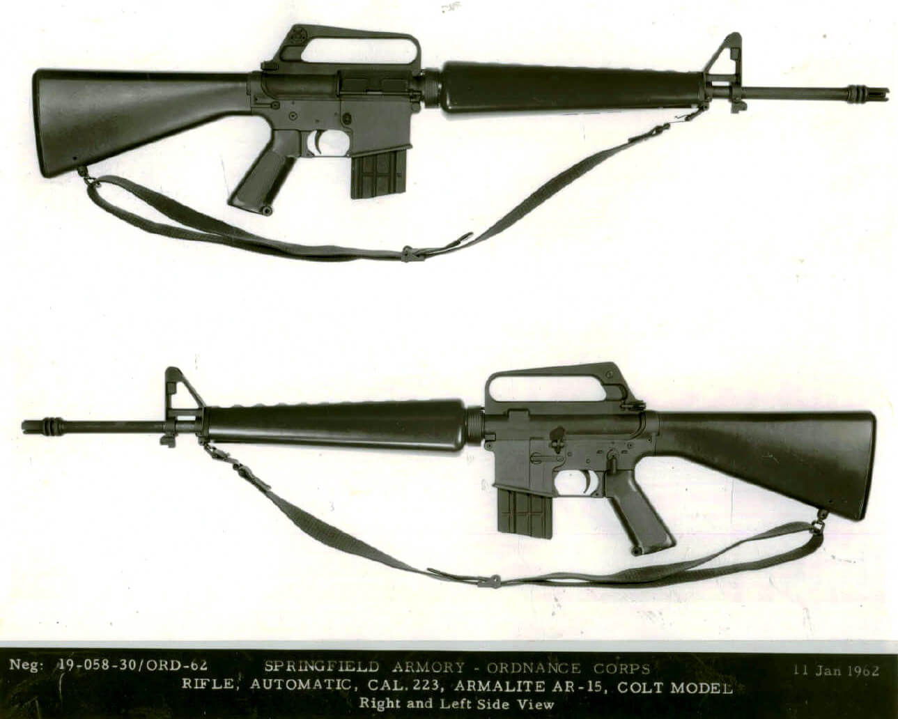 AR-10. was sized down for the then-new .223 cartridge and would become the ...