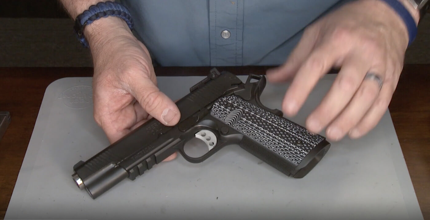 Handling the Springfield TRP Operator pistol