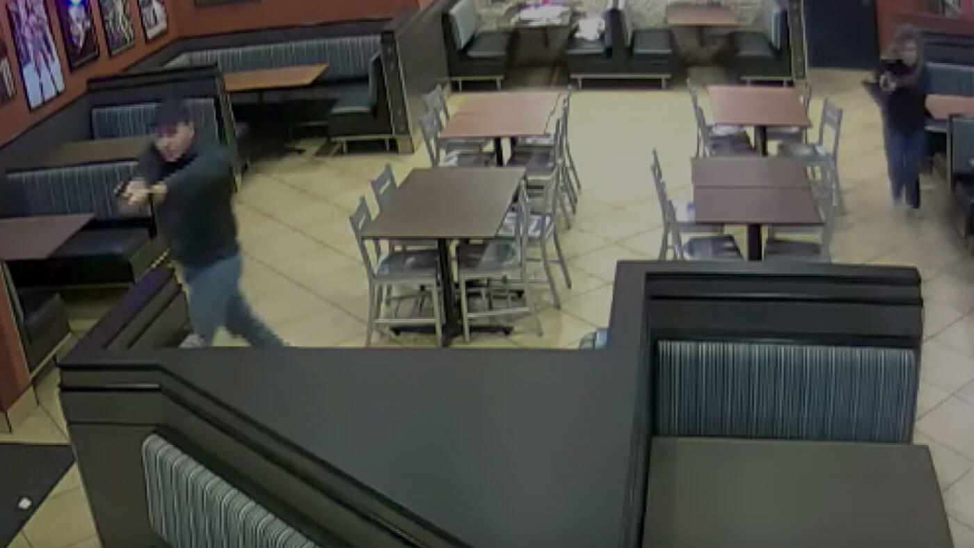 Off duty police officers intervene in robbery of Raising Cane's restaurant