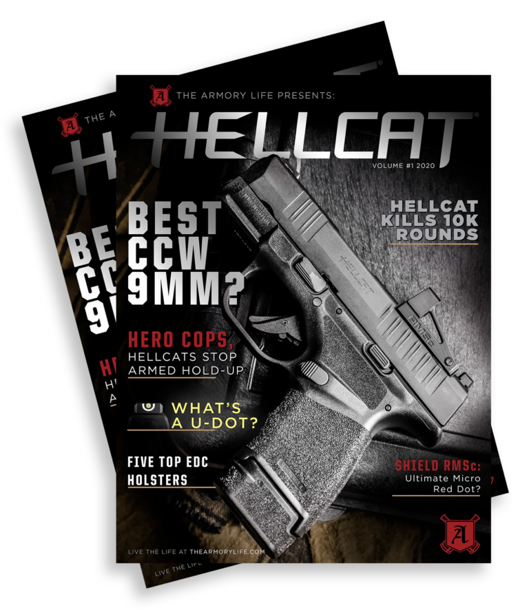 Cover for The Armory Life Digital Magazine Volume 1: Hellcat