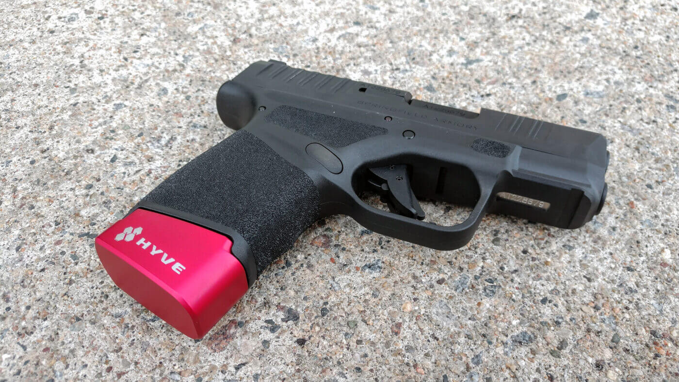 Testing the Hyve magazine extensions on the range