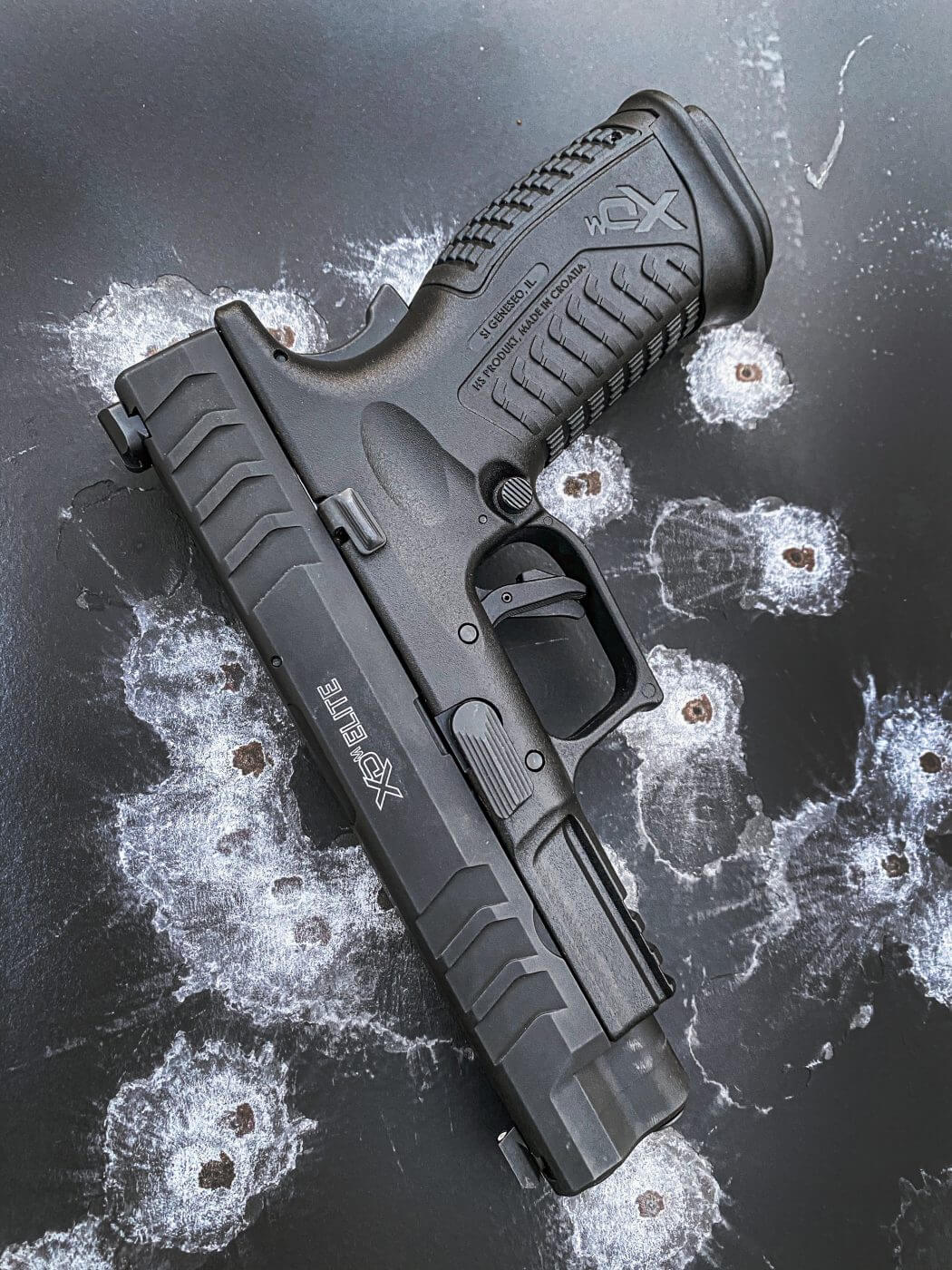 TRUGLO Fiber-Optic Front and Rear Handgun Sights for Springfield XD XDM 5.25" 