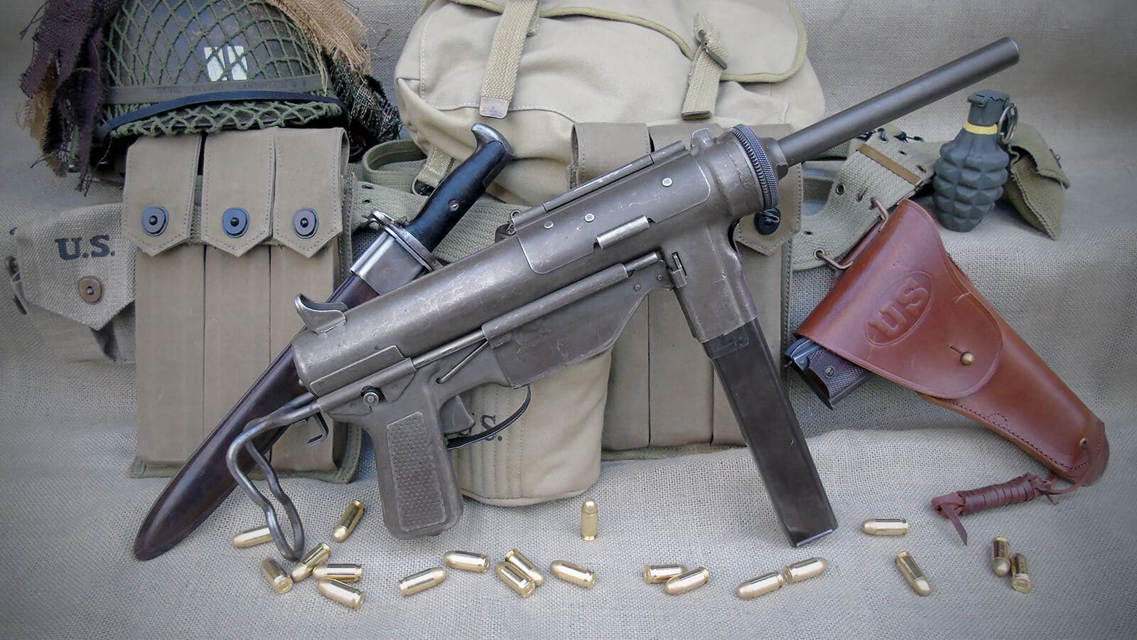 Submachine Gun Ww2