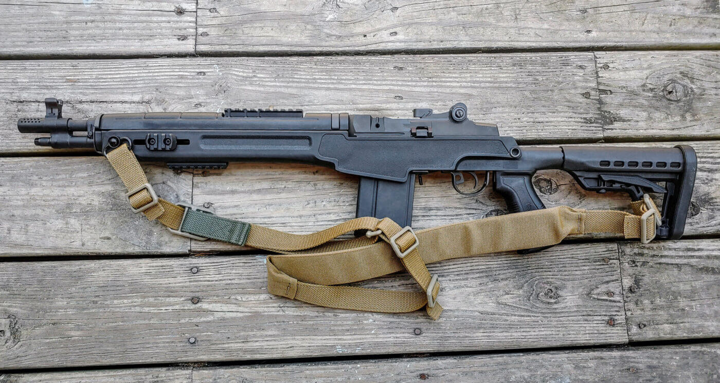 Travis tried out the Blue Force Gear Vickers Padded Sling with the M1A SOCO...