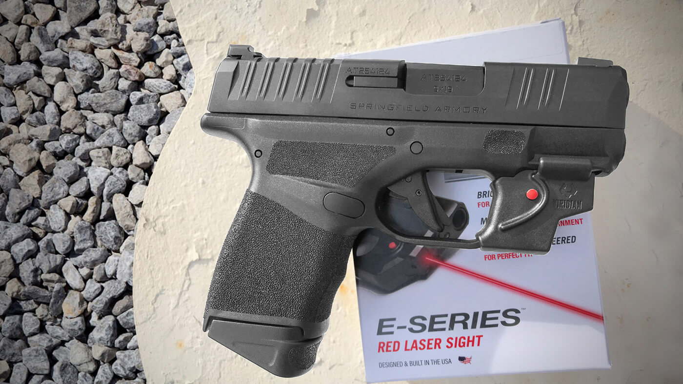 Author installs the E-Series laser on his Hellcat handgun