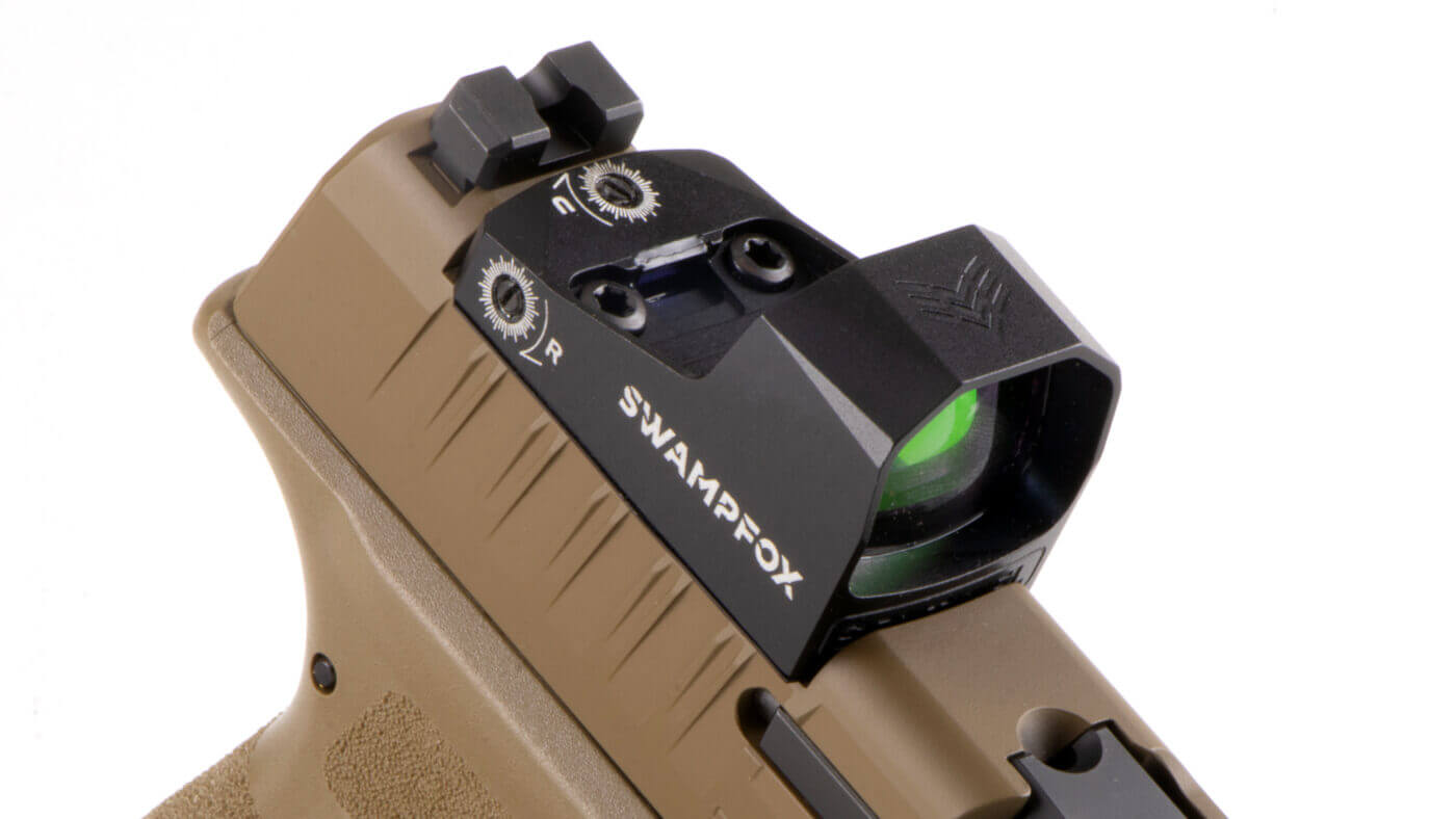 Swampfox Optics during review 