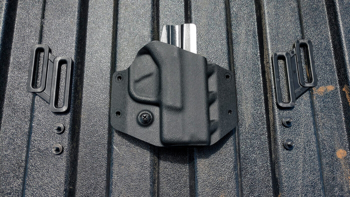 Parts of Crucial Concealment Covert OWB Holster