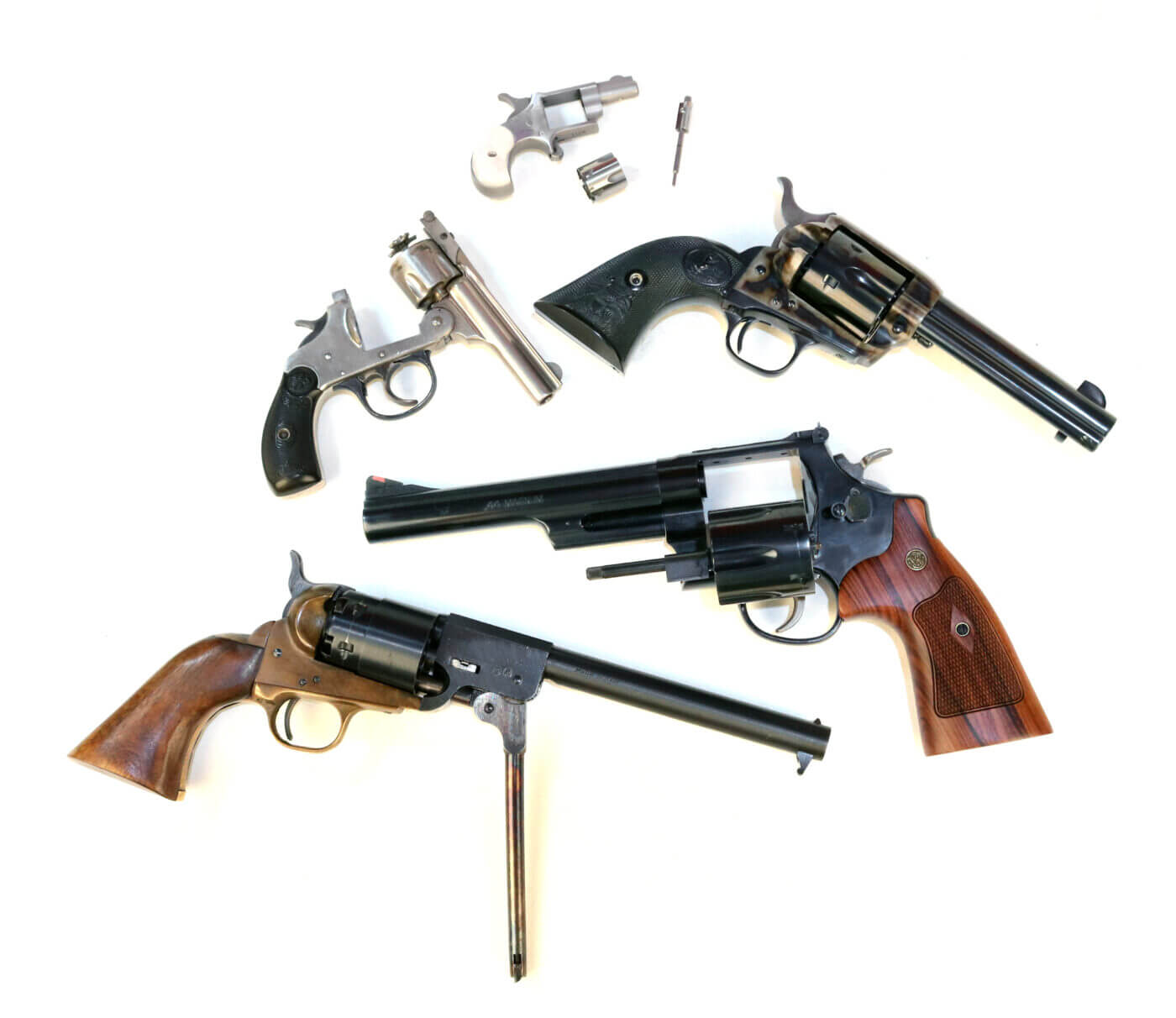 examples of different kinds of revolvers