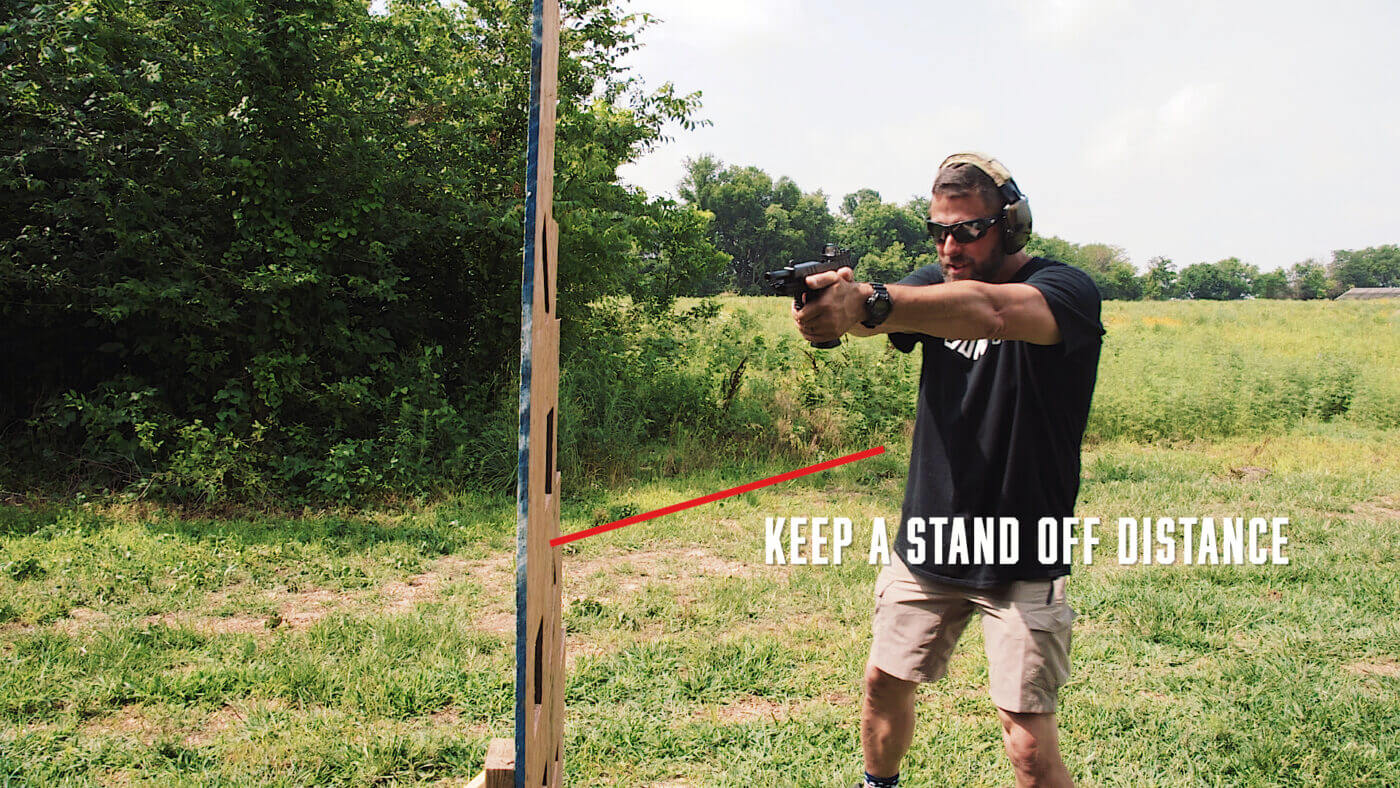 One of the most important rules of how to win a gun fight is to use cover to stop the bullets fired by an attacker.