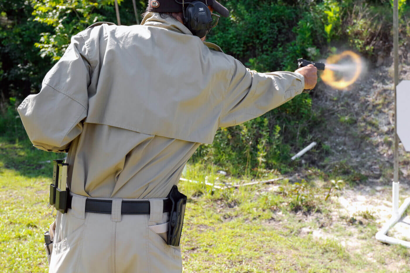 carrying a pistol with an empty chamber