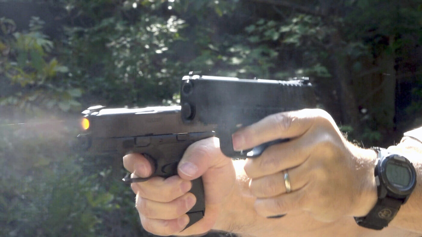 Shooting a pair of single stack pistols