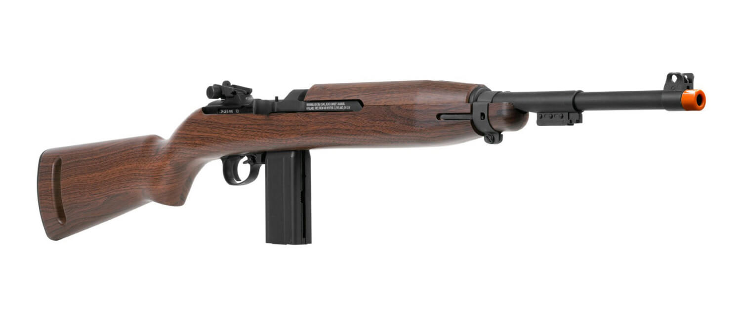 This Airsoft M1 Carbine looks real, feels real, operates as a semi-automati...