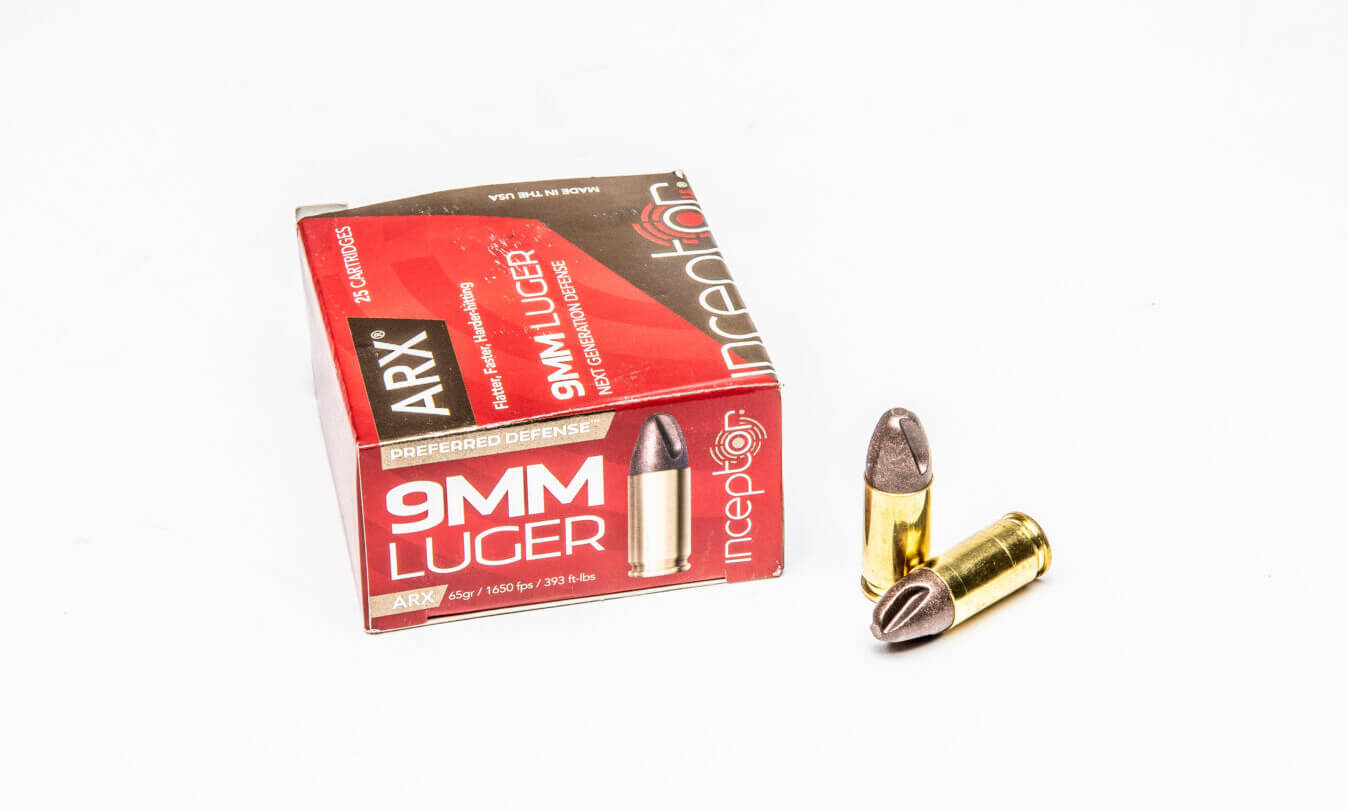 Inceptor 9mm ammunition