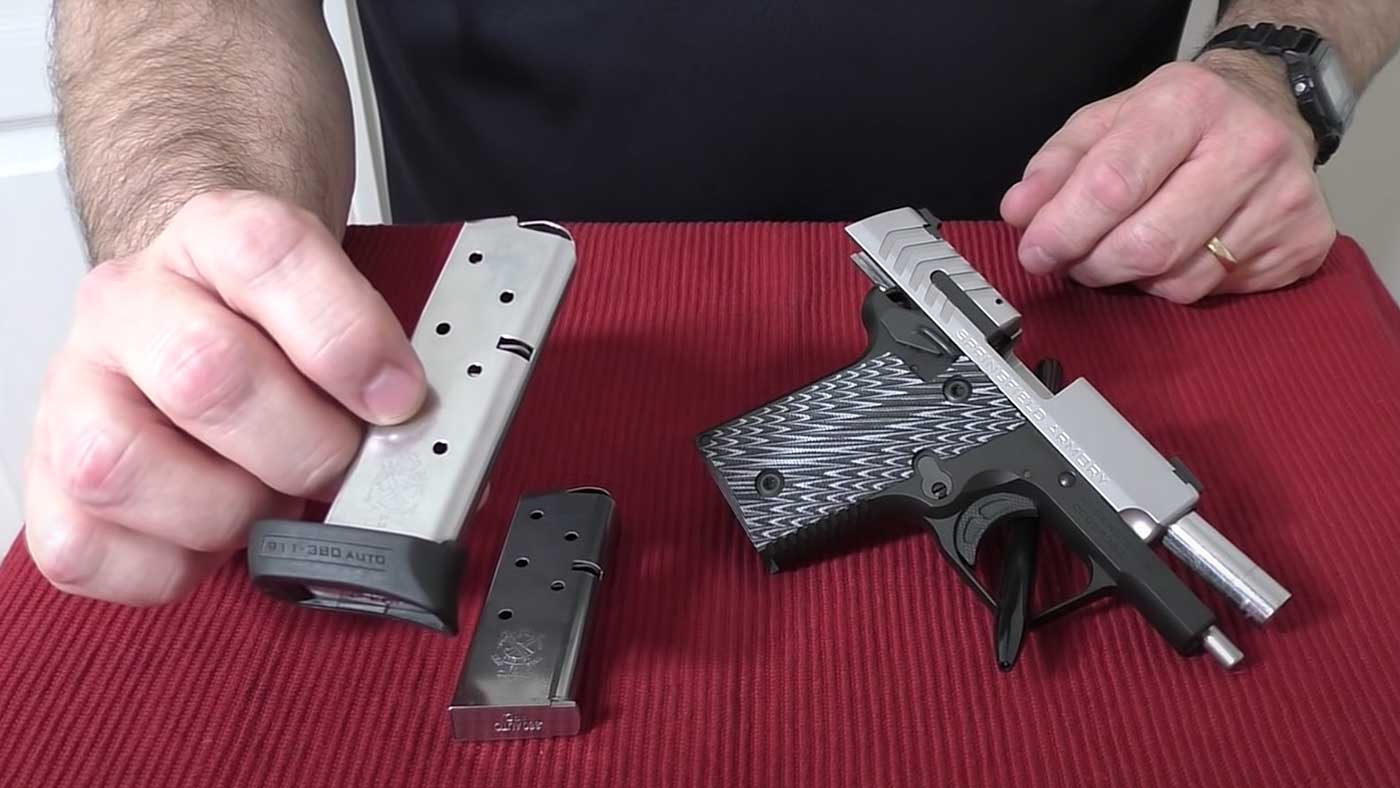 Magazines included with the 911 pistol