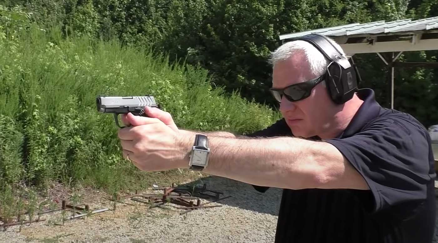 Test shooting the Springfield 911 .380 ACP handgun