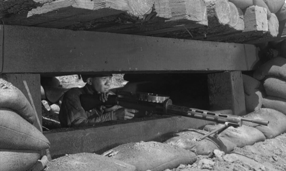 Porkchop Hill features a Lewis Gun standing in for a DP-27