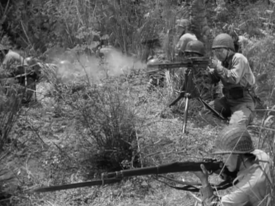 Lewis Gun in Guadalcanal Diary